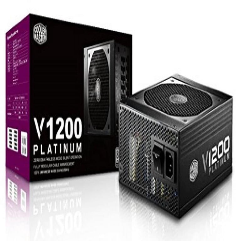 Cooler Master V1200 (1200W) 80 Plus Platinum Modular Power Supply 