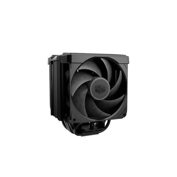 Cooler Master V8 ACE 3DHP AMD CPU Air Cooler - Patented 3D Heat Pipe Technology, Dual 120mm PWM High Airflow Fans, Premium LCP Fan Blades, Quiet Cooling & Easy Installation, AMD AM5/AM4, Black