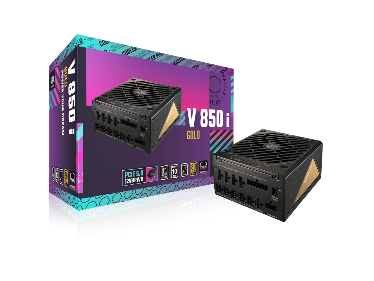 Cooler Master V850 Gold i ATX3.0 Fully Modular, 850W, 80+