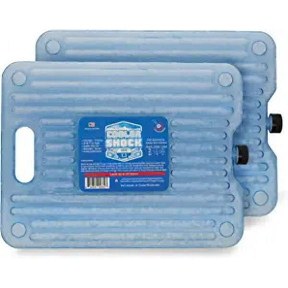 Cooler Shock Ice Packs for Cooler - Cools Faster Than Ice - Cooler Accessories