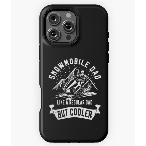 Cooler Snowmobile Dad Rider Gift M0702 Phone Case for iPhone 17 16 15 14 13 12 11 Pro Max