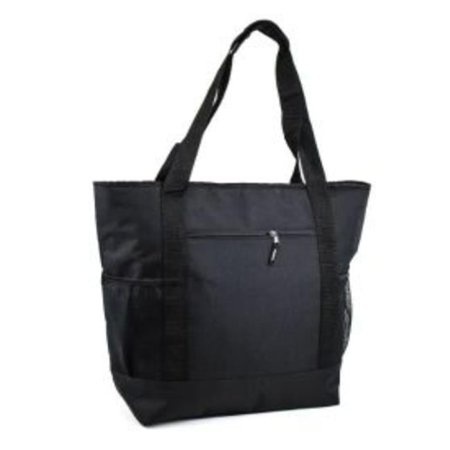Cooler Tote with Multi Function, Black - Large - Case of 24