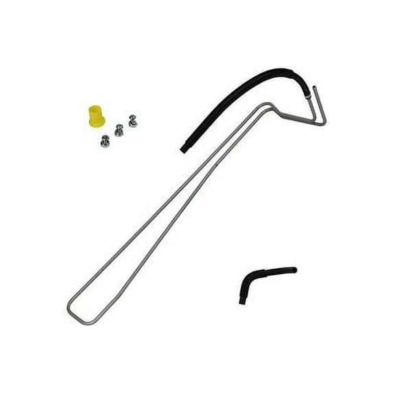 Cooler Tube Power Steering Return Line Hose Assembly - Compatible with 2005 - 2006 Ford Mustang