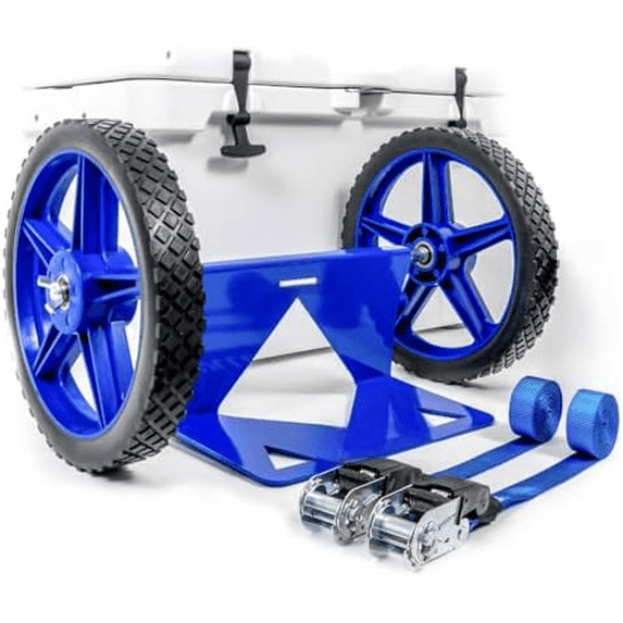 Cooler Wheel Kit: Fits Yeti/RTIC/Igloo, easy-install – rust-resistant stainless steel (cooler cart) | Sport & Recreation Other