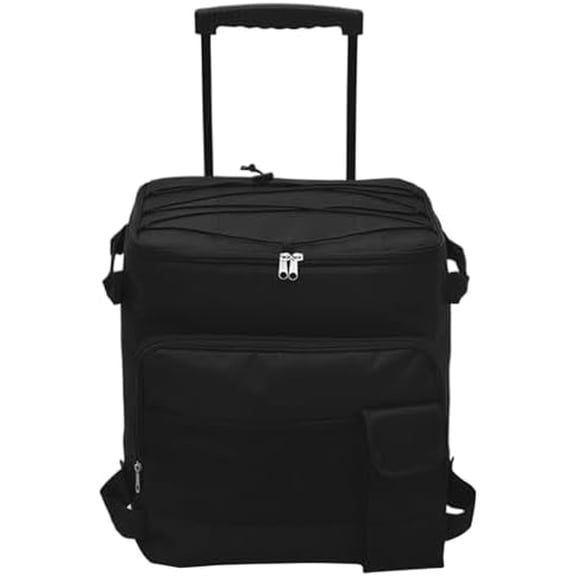 Cooler with Wheels, 43L Insulated Cooler Bag Leakproof Waterproof Rolling with Pull Rod Soft Bag for Beach Hiking Camping Travel Picnic Car$$Sport & Recreation Other