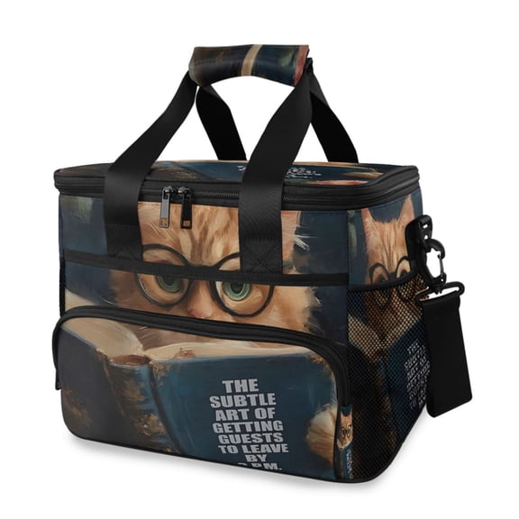 Cooler bag Cat 15L Insulated Lunch Bag Large Cooler Suitable for camping and picnics
