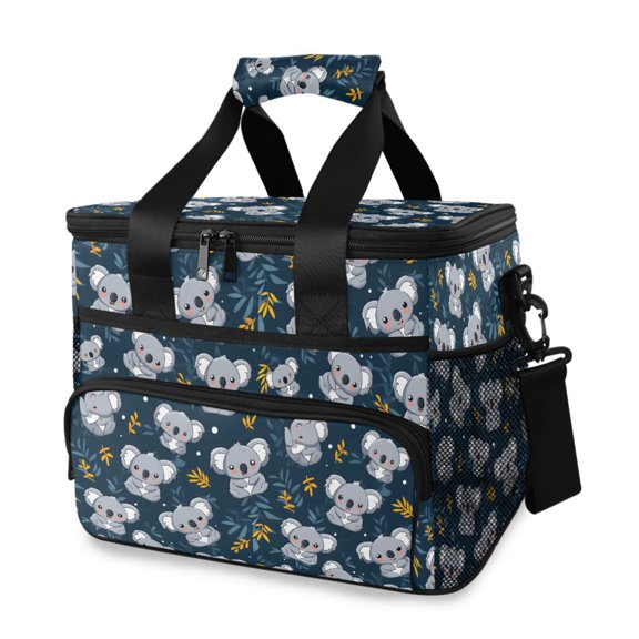 Cooler bag Cute Koala Leaf 15L Insulated Lunch Bag Large Cooler Suitable for camping and picnics