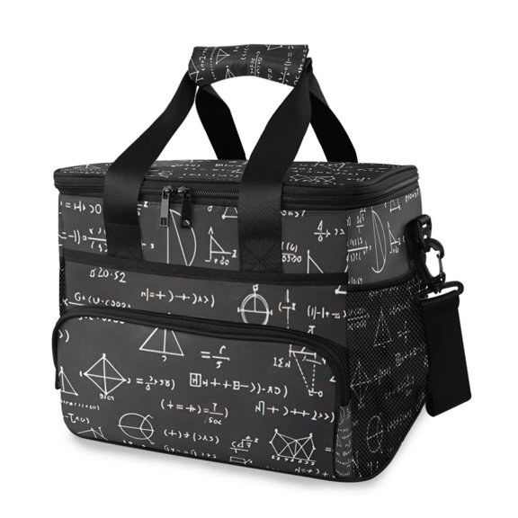 Cooler bag Mathematics Publicity 15L Insulated Lunch Bag Large Cooler Suitable for camping and picnics