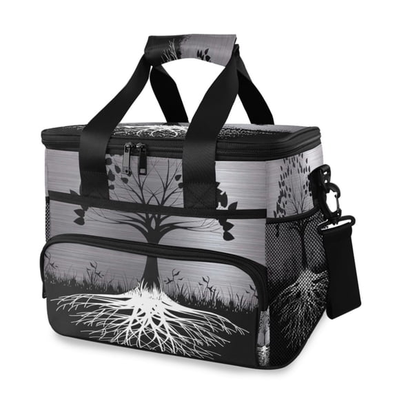 Cooler bag Tree Of Life Pattern 15L Insulated Lunch Bag Large Cooler Suitable for camping and picnics