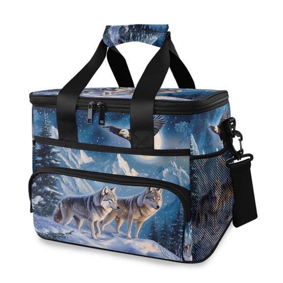 Cooler bag Two Wolves Snow Eagle 15L Insulated Lunch Bag Large Cooler Suitable for camping and picnics