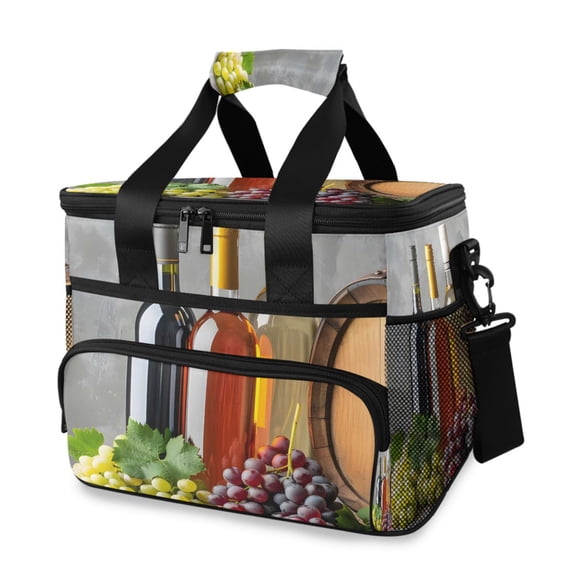 Cooler bag Wine 15L Insulated Lunch Bag Large Cooler Suitable for camping and picnics