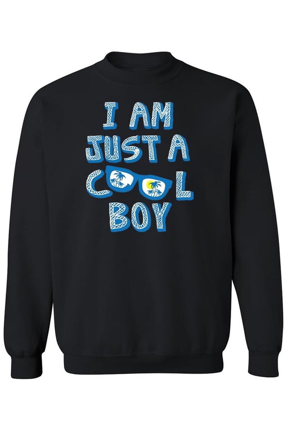 Coolest Boy In The Town Sweatshirt Men -Image by Shutterstock, Male Large