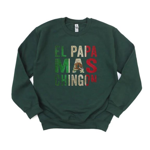 Coolest Dad Spanish Father's Day Design Heritage Family Humor Gift Fun SweatShirt Unisex, up to 5XL