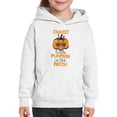 thumbnail image 1 of Coolest Little Pumpkin In Patch Hoodie Juniors -Image by Shutterstock,  Medium, 1 of 4