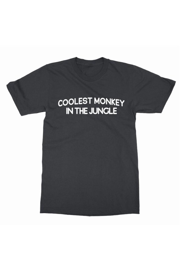 Coolest Monkey In The Jungle Social Media Outrage New Unisex T-Shirt, up to size 5xl