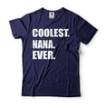 thumbnail image 1 of Coolest Nana Ever Shirt Nana Shirt Gift For Nana Funny Shirt For Nana Grandma Gift (X-Large Navy Blue), 1 of 6