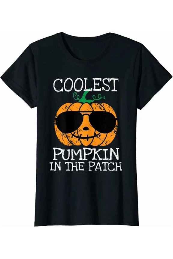 Coolest Pumpkin In The Patch Fun Tee T-Shirt