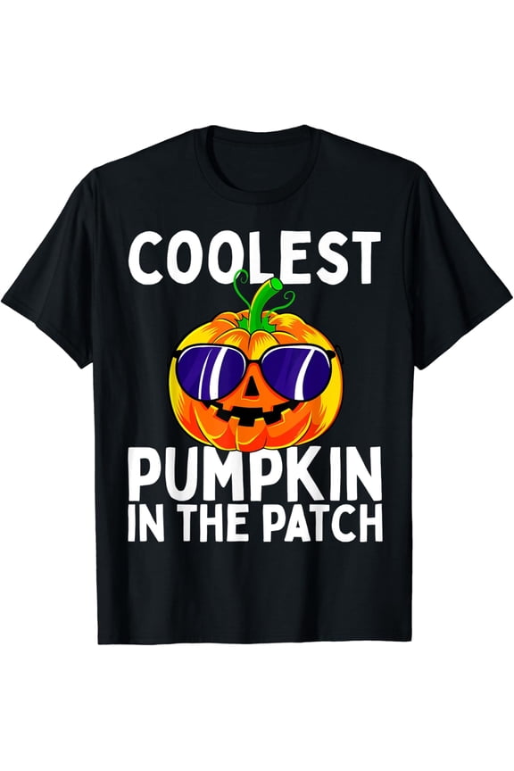 Coolest Pumpkin Patch Boys Girls T-Shirt