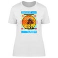 thumbnail image 1 of Coolest Sunset Santa Monica Surf T-Shirt Women -Image by Shutterstock, Female XX-Large, 1 of 2