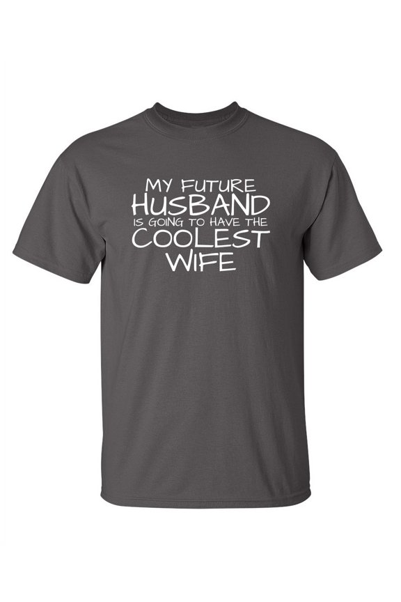 Coolest Wife Sarcastic Humor Graphic Novelty Super Soft Ring Spun Funny T Shirt