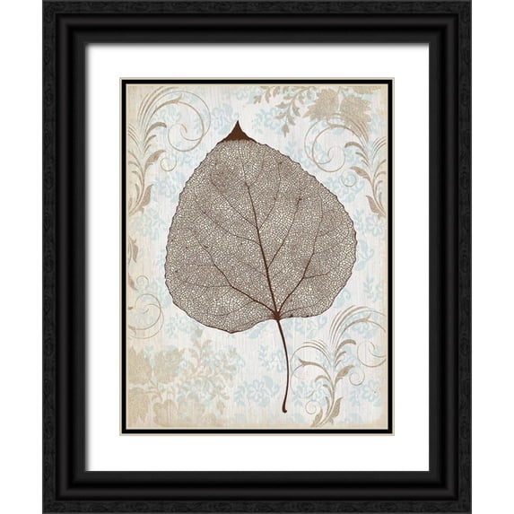 Cooley, Jan 25x32 Black Ornate Wood Framed with Double Matting Museum Art Print Titled - Lacecap