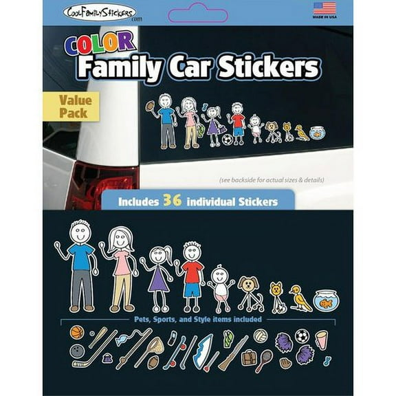 Coolfamilystickers.com Family Car Stickers