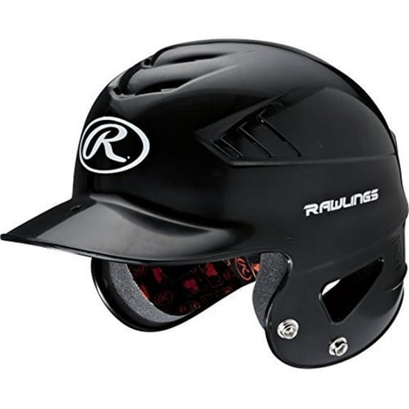 Coolflo NOCSAE Molded Batting Helmet - Black, One Size