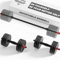 Coolhut Adjustable Dumbbells Set for Home Gym, Free Weights Set as
