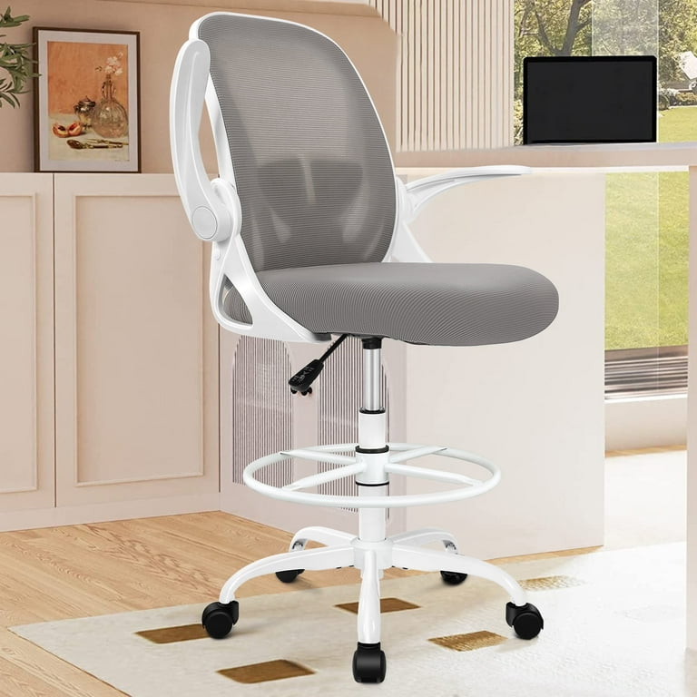 Coolhut Drafting Chair, Tall Office Chair Standing Desk Chair