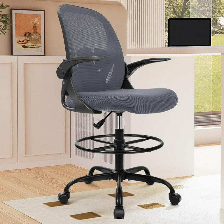 Coolhut Drafting Chair, Tall Office Chair Standing Desk Chair