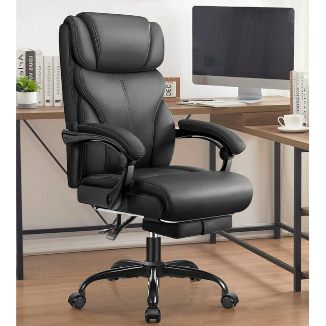 Coolhut Executive Office Chair, Big And Tall Office Chair 500lbs Wide 