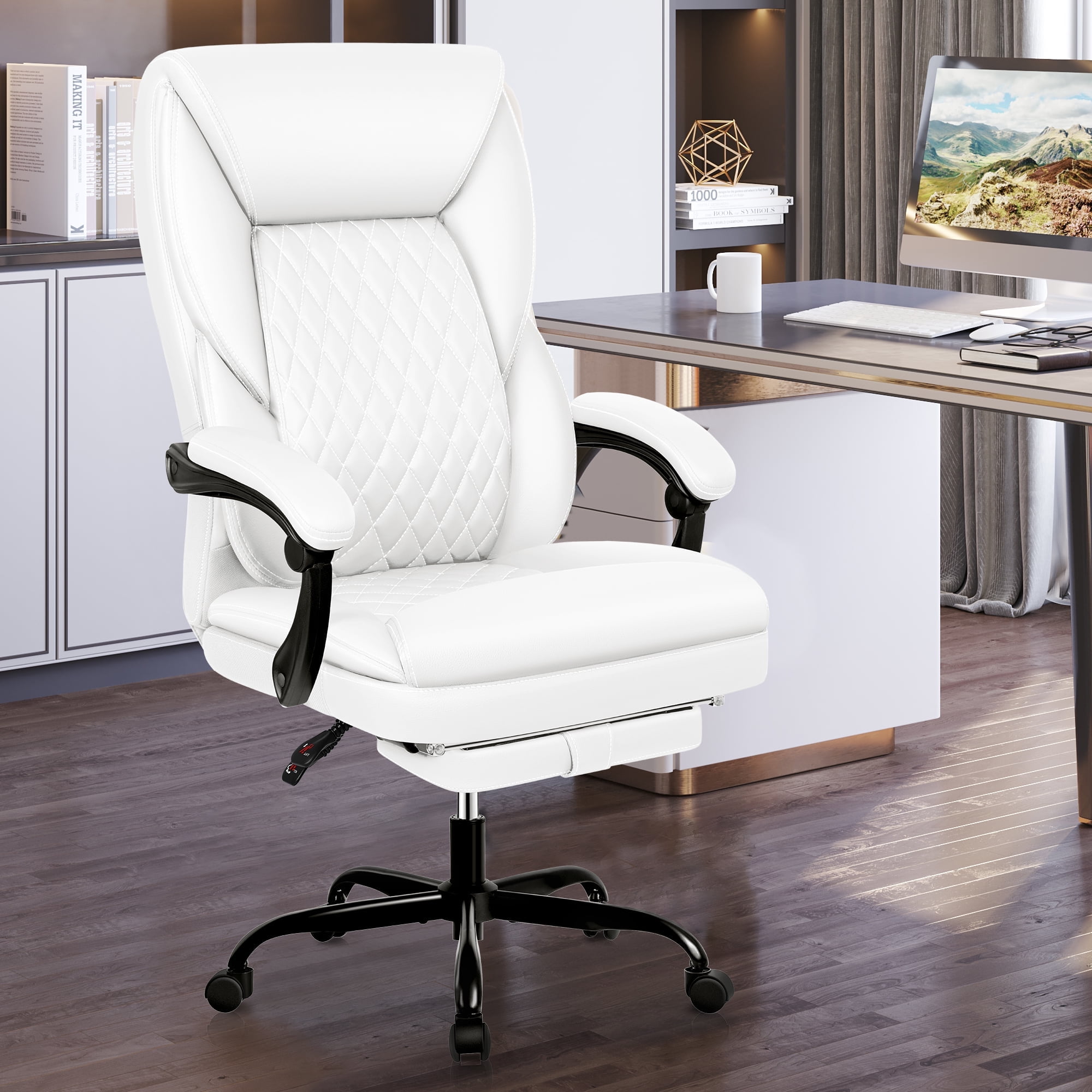 Coolhut Office Chair, Big and Tall Office Chair Executive Office Chair ...