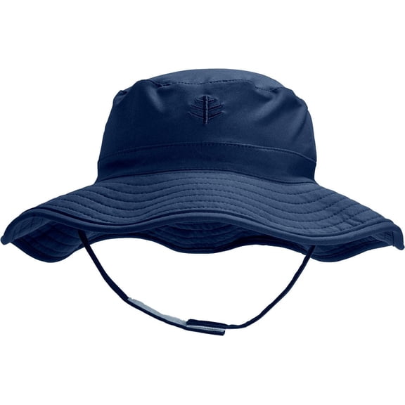 Coolibar Baby's Bucket Hat - UPF 50+ Sun Protection - Splashy in Navy