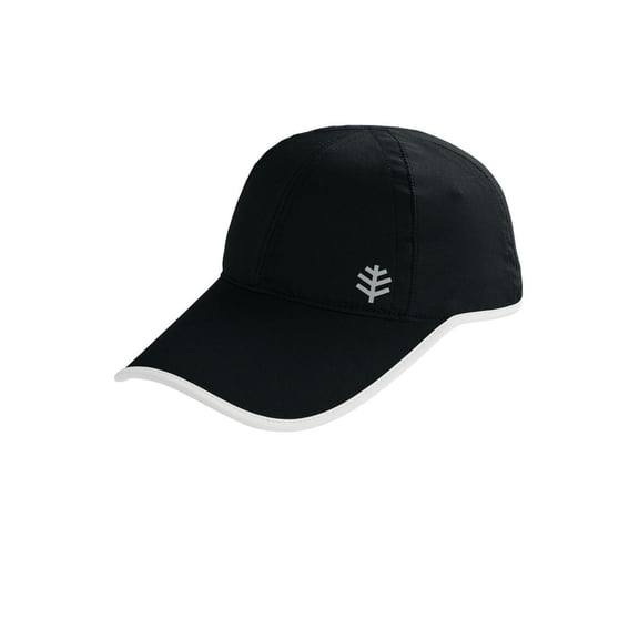 Coolibar Kids Sport Cap - UPF 50+ Sun Protection - Lenny in Black/White