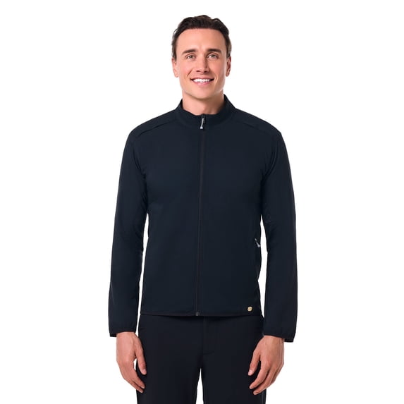 Coolibar Men's Packable Jacket - UPF 50+ Sun Protection - Arcadian in Black