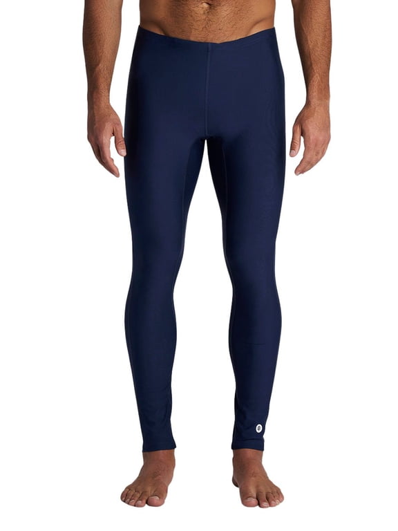 Men's Swim Tights - UPF 50+ Sun Protection - Deep Water in Navy