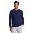 thumbnail image 1 of Coolibar Unisex Performance Long Sleeve T-Shirt - UPF 50+ Sun Protection - Suntect Defender Shirt in Navy, 1 of 6