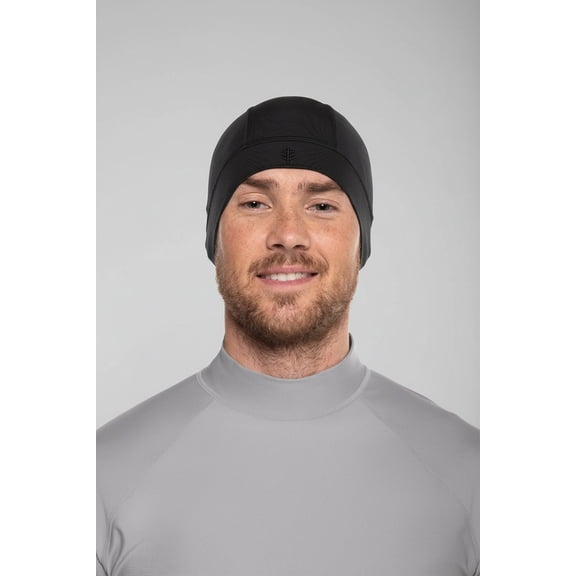 Coolibar Unisex Sun Cap - UPF 50+ Sun Protection - Aqua in Black
