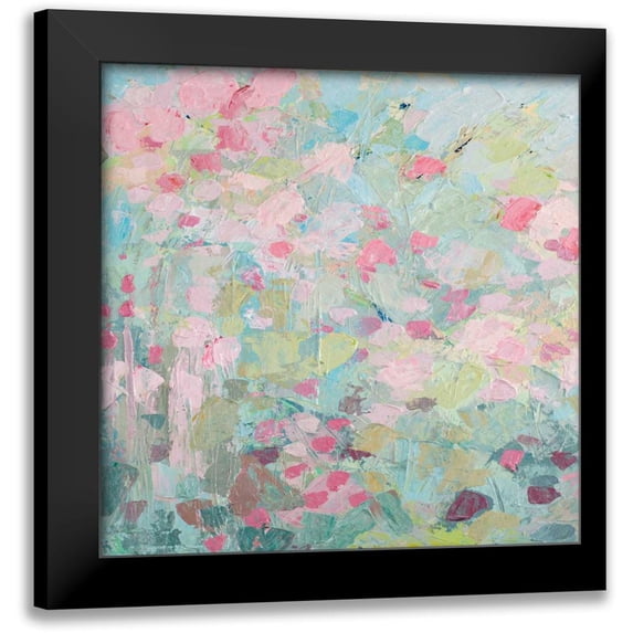 Coolick, Ann Marie 15x15 Black Modern Framed Museum Art Print Titled - Dancing Sakura Tree I