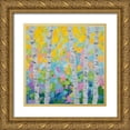 thumbnail image 1 of Coolick, Ann Marie 20x20 Gold Ornate Wood Framed with Double Matting Museum Art Print Titled - Dancing Birch Tree II, 1 of 4