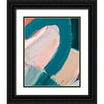 thumbnail image 1 of Coolick, Ann Marie 26x32 Black Ornate Wood Framed with Double Matting Museum Art Print Titled - Dark Pastel Roundabout II, 1 of 4