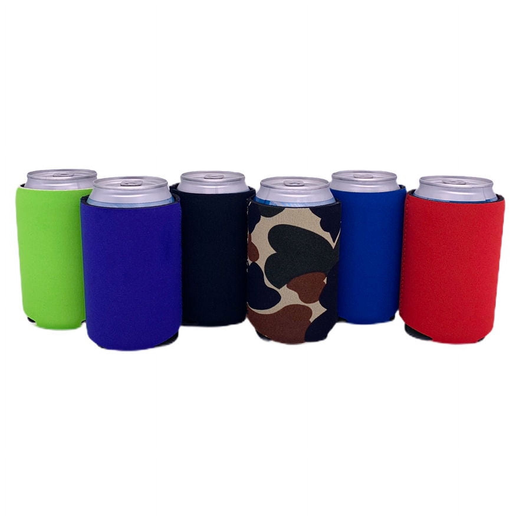 Taho Tallboy Can Coolers (6-Pack) 24oz Neoprene Beer Sleeves for Large  Cans - Bulk Blank Energy Drink Coolers (Multicolor)