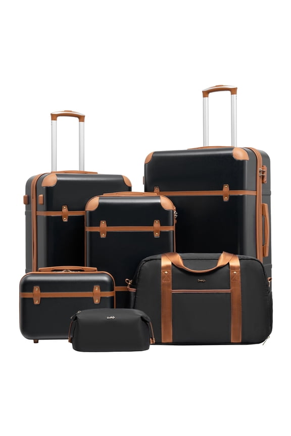 Luggage Set 3 Piece Suitcase Set Carry On Luggage PC Hardside Luggage TSA Lock Spinner Wheels Telescopic Handle