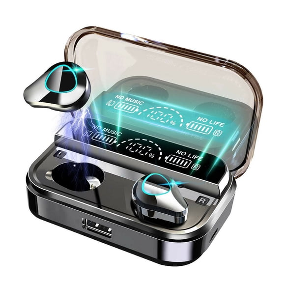 Cooligg Wireless Earbuds Bluetooth 5.0 Waterproof Headset Headphones Noise Cancellation