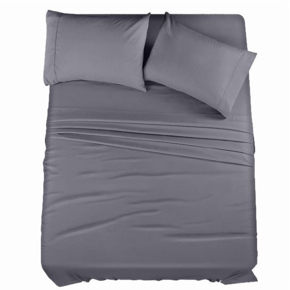 Cooling Bamboo Fiber Bedding Set 4 Piece for Hot Sleepers