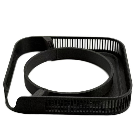 Cooling Base for Mac Mini M4 2024 Computer Host 3D Printed Dustproof Stand Base Holder Mount Accessories