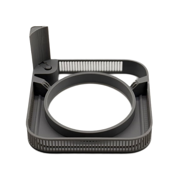 Cooling Base for Mac Mini M4 2024 Top Power Button 3D Printing Push Switch Cool Stand