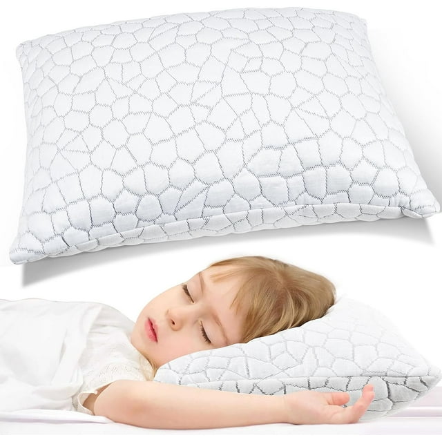 Cooling Bed Pillows for Sleeping 1 Pack Shredded Memory Foam Pillows