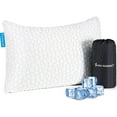 Cooling Bed Pillows for Sleeping 1 Pack Shredded Memory Foam Pillows