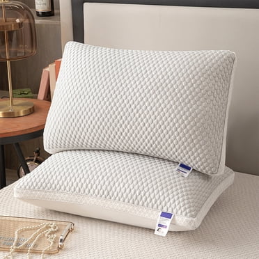 EverSnug Adjustable Layer Pillows, Set Of 2 Queen Cooling Down Alternative Pillows For Side, Back & Stomach Sleepers